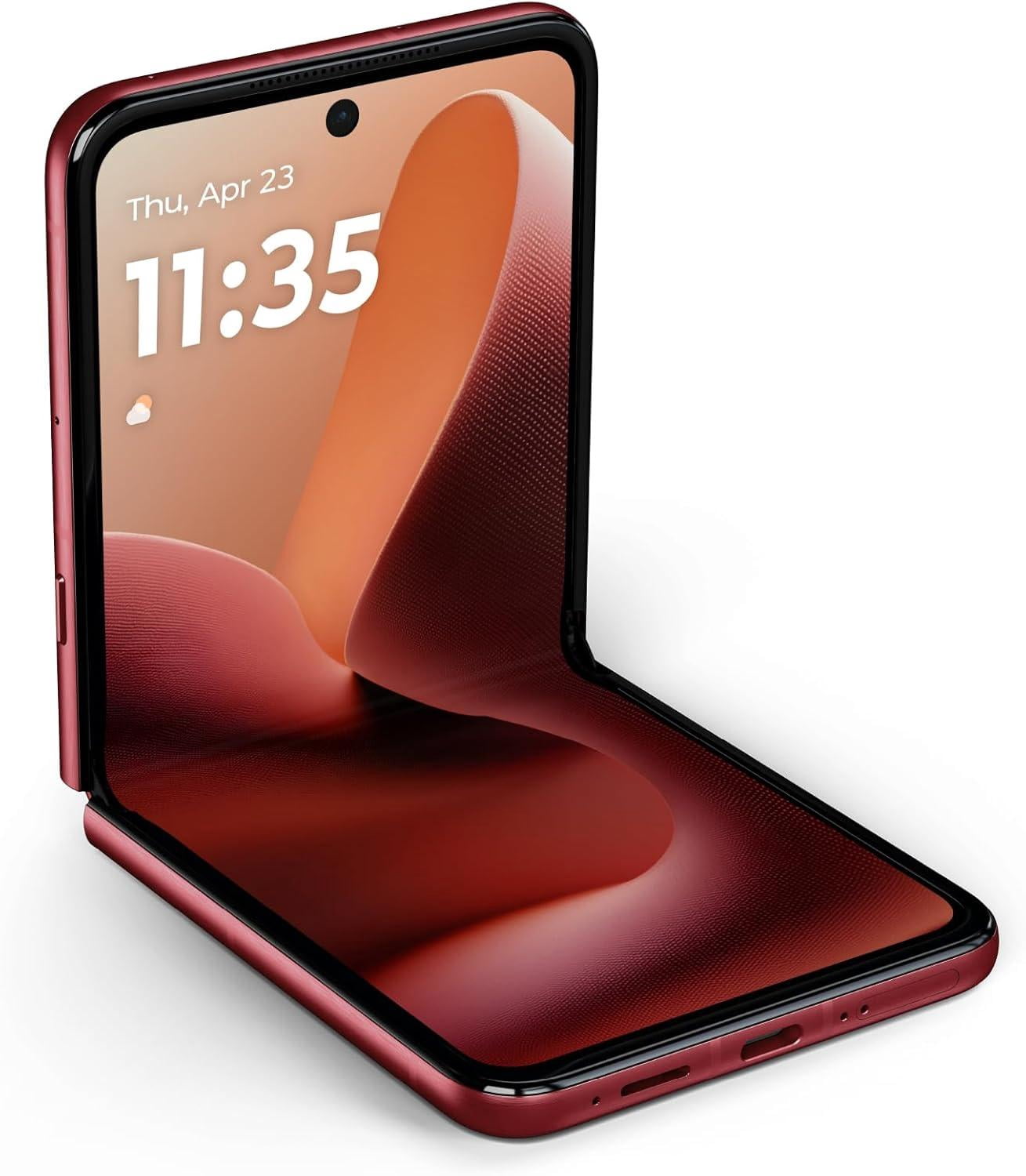 Motorola Razr Ultra 2025 | Unlocked | Made for US 16/512GB | 50MP Camera | Pantone Rio Red