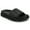 Black, variant on Womens Starr Slip On Treaded Outsole Sport Sandals