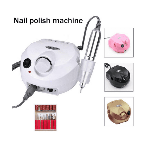 Electric Pen Type Manicure Polisher Pro Manicure Machine Apparatus for Manicure Pedicure Kit Electric Nail File -EU Plug