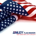 thumbnail image 4 of Anley USA Deluxe Desk Flag Set - 8 x 5 inch Miniature American US Desktop Flag with 13" Black Pole, 4 of 6