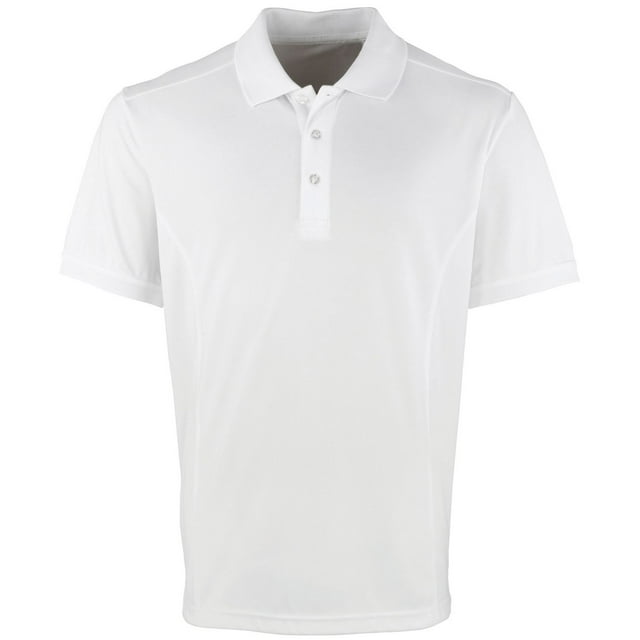 Premier Mens Coolchecker Pique Short-Sleeved Polo Shirt
