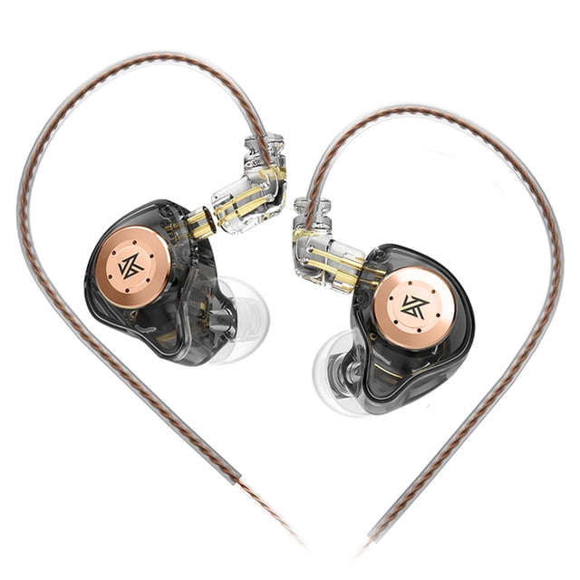 Auriculares con cable keephifi KZ EDX Pro con monitor intraural negro