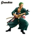 Banpresto One Piece Grandista Roronoa Zoro Figure, 8.66" Tall