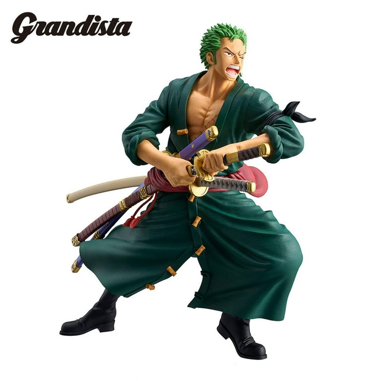 Banpresto One Piece Grandista Roronoa Zoro Figure - Walmart.com
