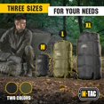 thumbnail image 4 of M-Tac Sac de Compression pour Sac de Couchage Militaire Résistant à l'Eau Léger en Nylon pour Voyage, Camping, Randonnée, Extérieur (Noir, TG - 40 Litres), 4 of 4