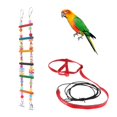 thumbnail image 1 of Correa ajustable para arnés de pájaro , cuerda de entrenamiento anti- y juguete colgante para pájaros con campana, juguete para Salvador Dali Correa del arnés del loro, 1 of 10