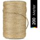 thumbnail image 1 of Cordel de yute de 200M, cordel de jardín, cuerda de yute Natural, cordel para manualidades, para jardinería, decoración del hogar, envoltorio de regalo, artes creativas Adepaton GX-300, 1 of 4
