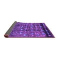thumbnail image 2 of Ahgly Company Indoor Rectangle Solid Purple Modern Area Rugs, 8' x 12', 2 of 4
