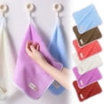 thumbnail image 1 of Feltree Children's Soft Absorbent Handkerchief Towel for Face and Hands Multipurpose Small Washcloth, 1 of 8