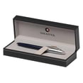 thumbnail image 2 of Sheaffer 100 Blue Translucent w/ Brushed Chrome Rollerball pen, 2 of 2