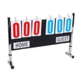 thumbnail image 1 of Colaxi Multi Sports Scoreboard Tabletop Score Manual Score Flip Cards Portable Flip Number Score Board for Games Competition 6 Digit, 1 of 8