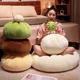 thumbnail image 2 of Moño de peluche de dibujos animados al vapor, almohada de felpa, cojín de sofá perezoso, decoración de habitación, juguetes de peluche, regalo de cumpleaños de Navidad795, 2 of 5