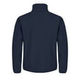 thumbnail image 3 of Men's Cutter & Buck Navy Hillsboro Hops Clique Trail Eco Stretch Softshell Full-Zip Jacket, 3 of 3