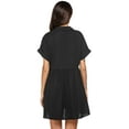 thumbnail image 6 of Richie House Women's Summer Casual Short V-Neck Tunic Dress Button Down Dress RHW2902-A-S, 6 of 6