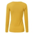 thumbnail image 3 of JJ Perfection Women's Long Sleeve Crew Neck Pullover Sweater with Plus Size, 3 of 3