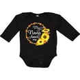 thumbnail image 3 of Inktastic My Nana Loves Me with Sunflower Wreath Boys or Girls Long Sleeve Baby Bodysuit, 3 of 5