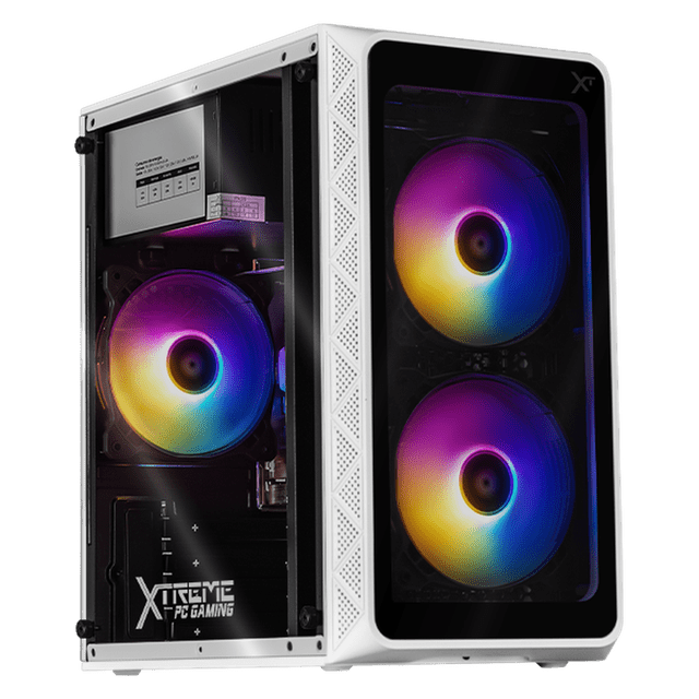 Computadora Escritorio Xtreme PC Gaming AMD Radeon Vega 7 Ryzen 5 5600GT 16GB SSD 500GB WIFI White juegos casuales, trabajo y estudio
