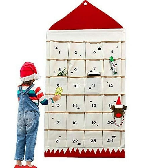 Calendario de adviento navideño con bolsillos de JapanamStor