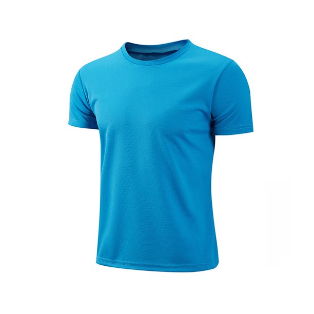 Camiseta De Secado Rápido Cuello Redondo Ropa De Trabajo Camisa Cultural De Manga Corta