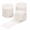 White, variant on Chiffon Silk Fringe Ribbon,3-Roll 1.5 Inch x 5.48 Yards,White Decorative Trim