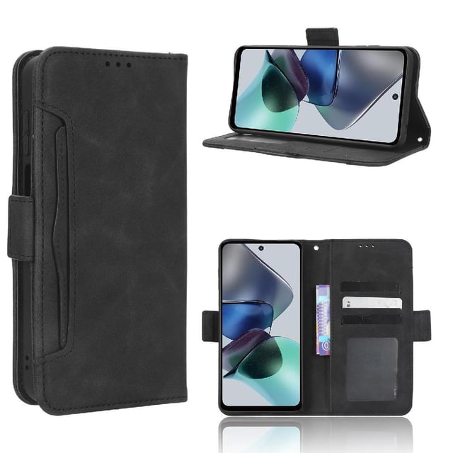 Funda Tipo Billetera GANGXUN para Motorola MOTO G13 – Tapa Flip con Tarjetero