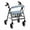 Cardinal, variant on COEQINE Snowman Christmas Rollator Seat Cover Set of 2 Piece Universal Rollator walker Seat Easy to Install Rollator Walker Accessories Seat Cushion for Seniors in Assisted Living