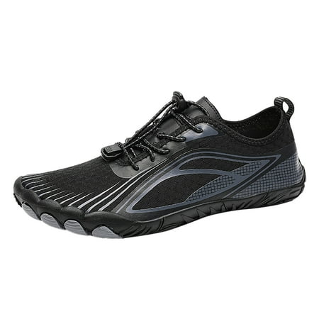 

GWAABD Women Walking Shoes Air Cushion Slip-on Shoes Outdoor Couple Women Mountaineering Casual Sport Shoes Lace Up Beach Running Breathable Soft Bottom Shoes