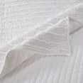 thumbnail image 2 of Greenland Home Ruffled 100% Cotton Quilt Set, White Basic Coordinate, 3-Piece Full/Queen, 2 of 8