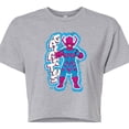 thumbnail image 3 of Marvel - Fantastic Four Galactus - Juniors Cropped Graphic T-Shirt, 3 of 5