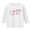 B-White, variant on Valentines Girl Shirt Three Quarter Sleeve Graphic Tops Crew Neck Casual Pullover Top 5-6 Years Boys Shirts