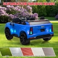 thumbnail image 6 of EastVita 2 Seater Ride on Car for Kids 24V Electric Car Toy Toddlers Battery Powered Ride on Truck with 2.4G Remote Control, Full-Wheel Suspension, Music, LED Lights, 6 of 7