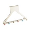 thumbnail image 3 of TISHITA over The Door Hooks Back Storage over Door Hanger for Hanging Clothing Coats light colors, 3 of 8