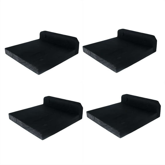 4 Pcs Wood Wall Mounted Showcases, Small Floating Shelves, Wall Shelf Hanging Planter Storage for Wall Bedroom Living Room Porch Balcony Decor