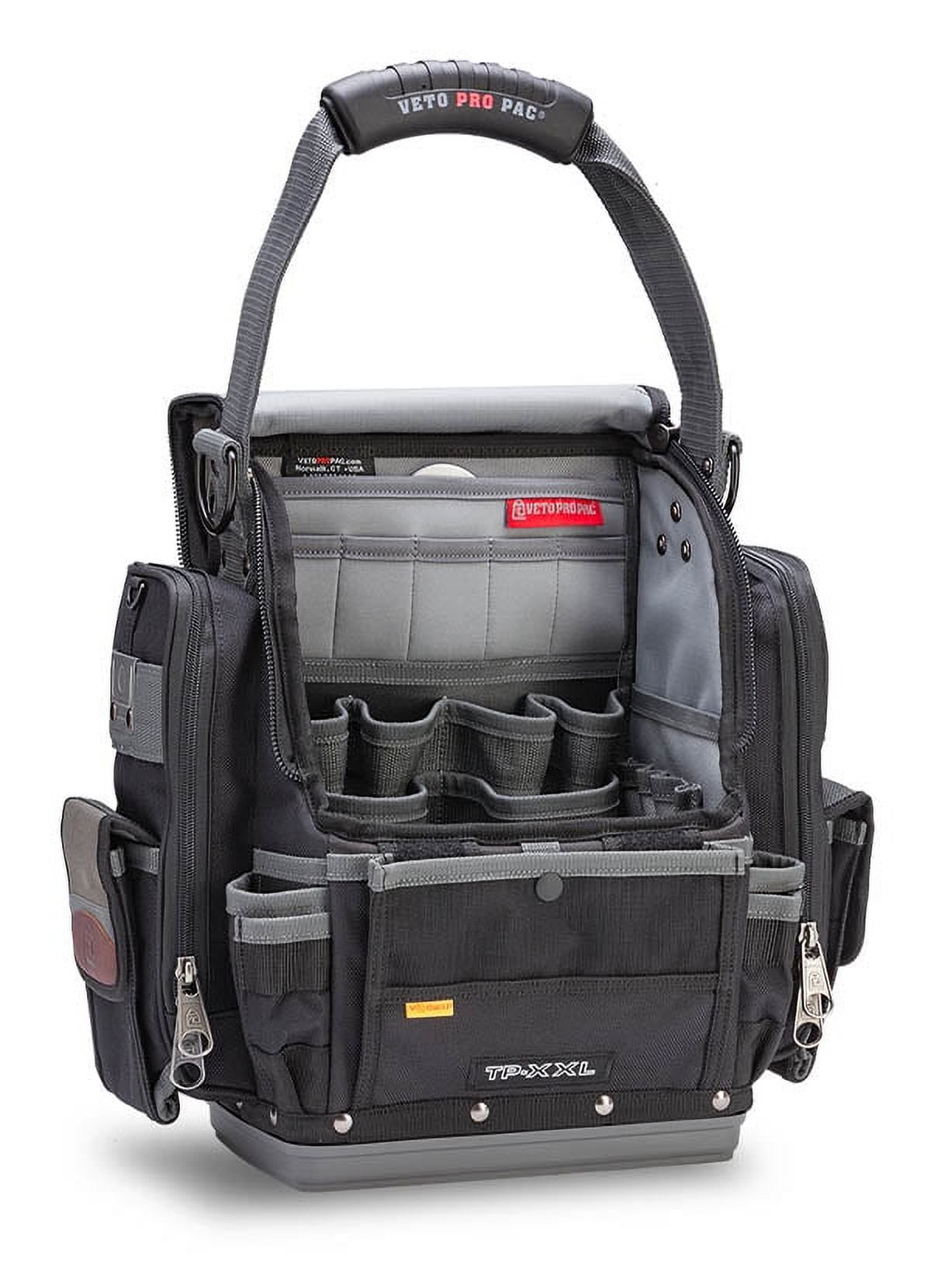 VETO Padded Tool Bags, Polypropylene Plastic Black