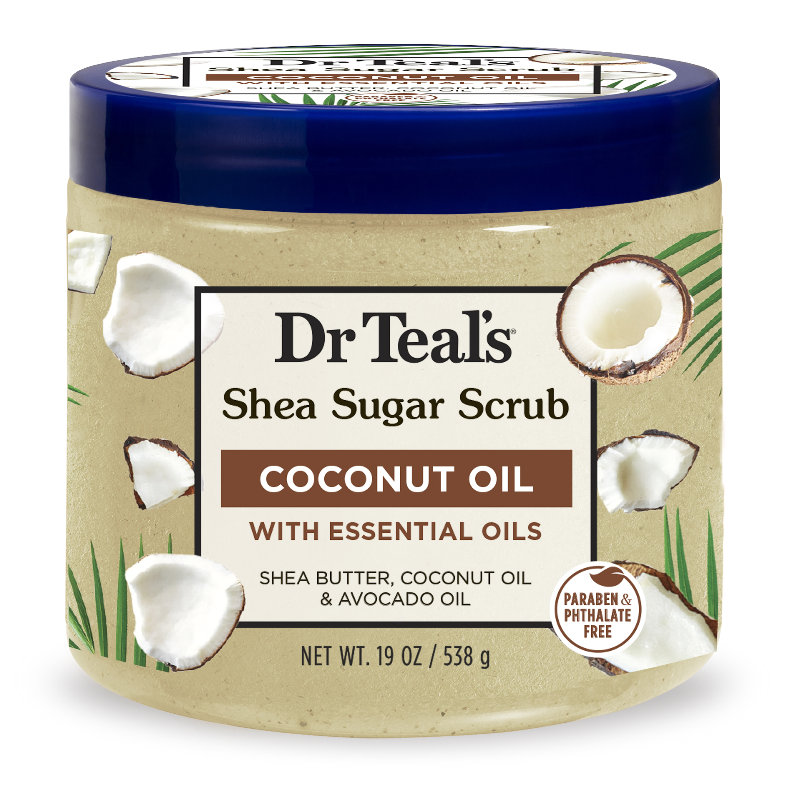 Dr Teal's Shea Sugar Body Scrub with Coconut Oil photo 1
