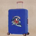 thumbnail image 1 of Luggage Cover Elasticity Dust-proof Travel Accessory Covers Apply To 18-32 Inch Suitcase Samurai Print Trolley Protective Case 8samurai008 S (18-21inch), 1 of 6