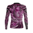 thumbnail image 2 of Raven Fightwear Women's Irezumi 2.0 Rash Guard BJJ MMA Pink, 2 of 3