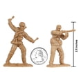 thumbnail image 2 of BMC Korean War Winter Battle - 16pc Tan North Korean & Chinese Soldier Figures, 2 of 6