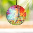 thumbnail image 2 of Blend Cota (Eiffel Tower) StarFire Prints™ Hanging Glass Print SPCIR950, 2 of 4