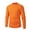 Orange, variant on FRSASU Mens Sweater Solid Color Long Sleeve Basic Tops Casual Pullovers Warm Knitwear Sweater White