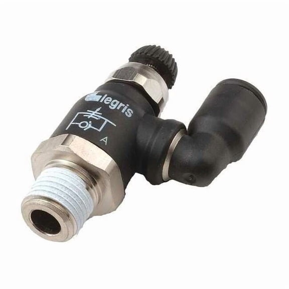 Legris Flow Control Regulator,Tube Sz 3/8 In 7045 60 14
