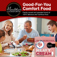 thumbnail image 5 of Healthier Comforts Heavy Cream Powder 48oz | 72% Butterfat, Kosher, Gluten Free, Non-GMO, Keto Friendly, Free of Antibiotics & Hormones (rBGH or rBST) | Made in USA, 5 of 8