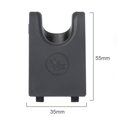thumbnail image 4 of Cubierta ISOFIX para asiento trasero de automóvil, sistema de sujeción para niños para Toyota Camry Avalon (negro), 4 of 4