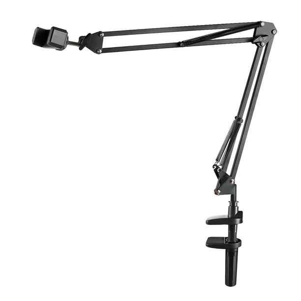 Soporte para tableta versátil, fácil de instalar, para teléfono inteligente, tableta, sofá, escritorio.