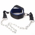 thumbnail image 1 of Greeniant Cabeza Cuello Entrenamiento Fitness Cojinete de peso Hombro Músculo Entrenador de peso Correa de ejercicio con cadena Cuello ajustable Cinturón Accesorios para máquinas de ejercicios Greeniant OD007553-00, 1 of 1