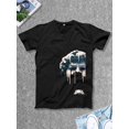 thumbnail image 2 of Manfinity EMRG Men T-Shirts Fit Crew Neck Short Sleeve Graphic Tee Casual Summer Polyester, 2 of 5