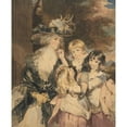 thumbnail image 2 of Simon Jacques Rochard 15x18 Gold Ornate Wood Frame and Double Matted Museum Art Print Titled - Lady Smith and Her Children (1800-1872), 2 of 4