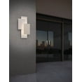 thumbnail image 3 of Sonneman 7110-Wl Offset Panels 20-3/4" Tall Integrated Led Outdoor Wall Sconce - Grey, 3 of 3