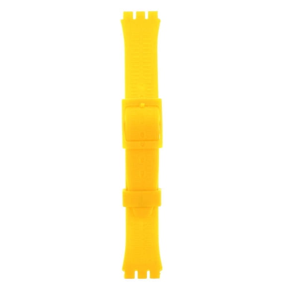 17mm Silicone Rubber Watch Strap Band Waterproof s Gold