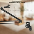 thumbnail image 4 of Soporte De Micrófono De Mesa Ajustable, Resortes De Suspensión Dobles De Aplicación Amplia Y Resistente Soporte De Micrófono De Escritorio Multifuncional De Hierro Y Plástico, 4 of 7